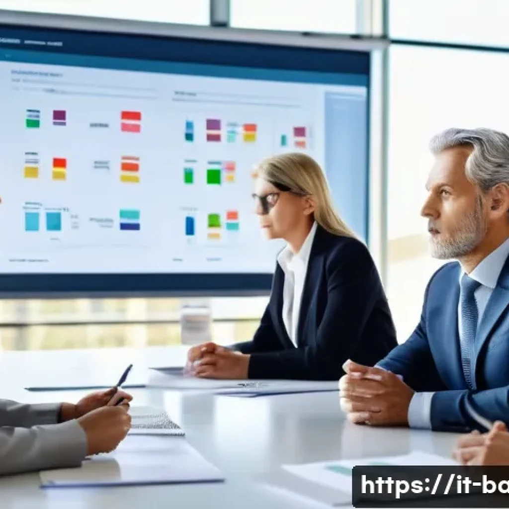 비즈니스 애널리스트 중점 과목 - **Prompt:** A diverse group of Italian business professionals, including men and women of various ag...