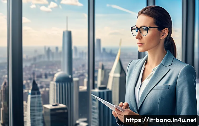 비즈니스 애널리스트 비즈니스 모델 분석 - **A Business Analyst as a Strategic Navigator:**
A dynamic, wide-angle shot featuring a diverse ...